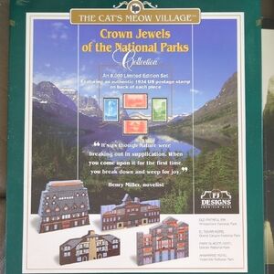 The Cat's Meow Village National Parks Collection